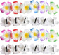 24pcs Flower Hair Clips, Hawaiian Plumeria Flowers, Plumeria Hibiscus Barrettes, Wedding Party, Beach Hair Clips for Women and Girls