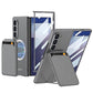Magnetic Card Slot Case For Compatible with Samsung Galaxy Z Fold7 5G Samsung Grey