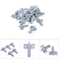20pcs/pack Kitchen Door Stop Drawer Soft Quiet Closing Damper Buffers Grey/White