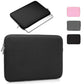 Computer Case / Laptop Case - Select Size Black Black 15 inch - Black