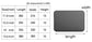 Computer Case / Laptop Case - Select Size Black Black 15 inch - Black