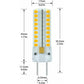 G6.35 LED Bulb 12V 7W 50W Equivalent Warm White 3000K 360 Degree Beam Angle for Cabinet Lighting Non Dimmable 2 Pack