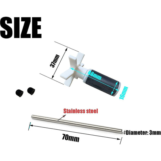 Lay-Z-Spa Pump Impeller and Shaft Bestway Fits all Hydro Jet