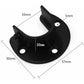 Wall Mounted Clothes Rod Holder for 1.26 Inch Diameter, Shower Curtain Rod Bracket, 2-Pack