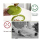 4pcs Reusable Food Storage Container Compatible with Avocado Tomato Saver Lemon Saver Container