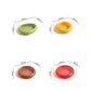 4pcs Reusable Food Storage Container Compatible with Avocado Tomato Saver Lemon Saver Container