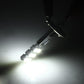 2 pcs H1 LED Headlight Bulbs Kit 6000K Super White 55W Fog Light with 12 SMD 5050 Chips