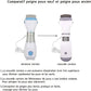 Electric Lice Comb with Vacuum, 3 Filters - Professional Lice Cleaning Tool for Kids and Pets