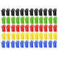 Sock Clips 60 Pack for Washing Machine and Dryer, Laundry Clips with Hooks, Sock Holder Set