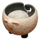Ceramic Yarn Bowl for Knitting Holds Yarn Ball 15cm x 11cm