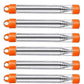 Collapsible Outdoor Fire Bellows 6-Pack Stainless Steel