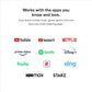 Wireless HDMI Streaming Adapter 4K 2K 1080P Compatible with Phone Tablet Computer HDTV Projector T-4