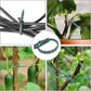 Adjustable Plant Ties 200 Pcs, 13.5 cm Flexible Plastic Garden Wire Ties for Plant Support