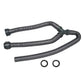 Washing Machine PVC Y-Shaped Drain Hose 1m Pipe Connector
