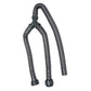 Washing Machine PVC Y-Shaped Drain Hose 1m Pipe Connector