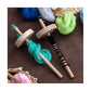 DIY Dragonfly Spindle Yarn Spinner, Handmade Wooden Spinning Wheel for Yarn Making, 2Pcs