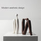 Heavy Duty Decorative Bookends for Shelves and Office Desks Brown