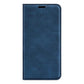 Compatible with Samsung Galaxy M34 5G Phone Case Retro Skin Magnetic Leather Dark Blue