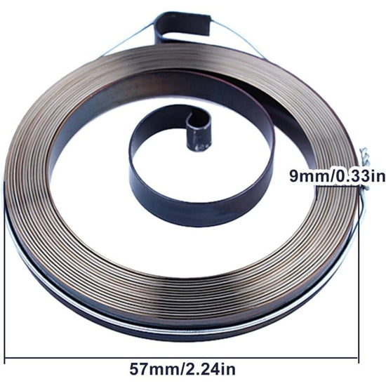 Compatible with Stihl FC55, FS55, FS45, FS46, FS38, HL45 Trimmer Starter Cord with Spring and Detent