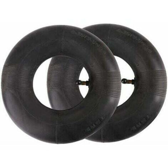 2 pcs 4.10/3.50-4 Inner Tube with Valve Stem for Wheelbarrow Lawnmower Stroller Generator Garden Cart..DEBUNS