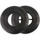 2 pcs 4.10/3.50-4 Inner Tube with Valve Stem for Wheelbarrow Lawnmower Stroller Generator Garden Cart..DEBUNS