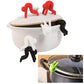 2pcs Boil-Over Protection Guys - Avoid Boiling Black