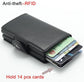 Double Anti-theft Wallet RFID-NFC Secure POP UP Card Holder