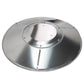 Patio Heater Reflector Plate, Outdoor Propane Heater Replacement Part - Top Dome, 3-Hole Mount, 3-&