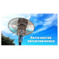 Patio Heater Reflector Plate, Outdoor Propane Heater Replacement Part - Top Dome, 3-Hole Mount, 3-&