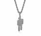 Billie Eilish Necklace for Women, Silver Pendant, Charms
