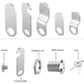 Security Mailbox Lock 16mm Cylinder Cabinet Cupboard Toolbox File Cabinet Compatible with 5 Lock Plates 2 Keys