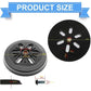 150 mm Sanding Pad Compatible with Bosch GEX 150, GEX 150 AC, GEX 150 Turbo Sander Hardness..DEBUNS