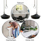 Rubber Sink Stopper with Ball Chain, Universal Stainless Steel Sink Stopper with Hook for Sink or Bathtub