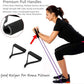Heavy Duty Training Handle with Carabiners for Cable Machines and Gym Equipment, Compatible with Resistance Bands