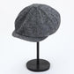 Retro Newsboy Cap Grey Men Octagonal Hat Peaky Blinders Style