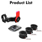 Quad Lock Out Front Bike Mount Twist Lock Mountain Bike Cradle Compatible withSamsung Xiaomi