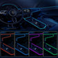 Car LED Interior Strip Light 3m USB Neon Wire Lamps Glowing Ambient Lighting Car Decorations Interior Red
