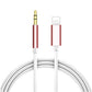 Compatible with Apple Aux Cable 1m Pink iPhone and Car Audio 3.5mm Auxiliary Cable