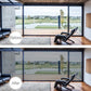 One-way mirror window film solar protection glass sticker - Advertising - Blue silver 40x300 cm Blue-silver 40x300 cm Blue-silver 40x300 cm