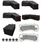 High quality waterproof furniture cover 260*192*82cm 260*192*82cm