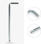 Universal Brushcutter Head Nut Kit, for Stihl Brushcutter FS55 FS