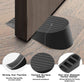 Heavy Duty Extra Large Rubber Door Wedge Stop - Black