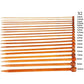 Bamboo Chopsticks Set Single Pointed Carbonated 2mm-10mm 36pcs