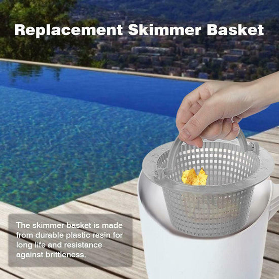 Replacement Skimmer Basket for Above Ground Pools Universal Fit Plastic