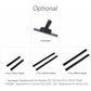 2pcs 280mm Window Washer Replacement Blades Window Cleaning Blade Rubber Scraper Accessories Refill Replacement for Karcher WV2 WV5