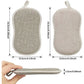 Microfiber Dish Sponges for Non-Stick Pots and Pans, Antibacterial, Reusable and Washable Scouring Pads, 4 Pack