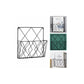 Metal Magazine Rack for Wall - Storage Shelf for Office, Living Room, Bedroom - Compatible with Newspapers, Books and Files