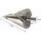 HSS Step Drill Bits Ø 6-60mm for Metal Wood Plastic Spiral Cone Drill