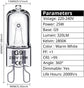 G9 halogen bulbs 25w 230v 10-pack