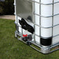 Fittings for 1000L IBC tanks, with S60x6 adapter valve and 3/4 (faucet only)